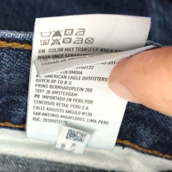 American Eagle Mens Jeans Size 33x30 Orignal Bootcut Classic Blue Denim Casual - Picture 9 of 16